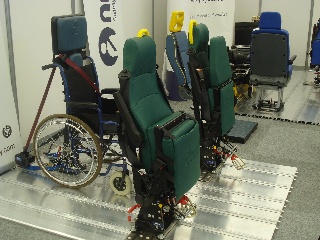 NMI Safety Systems demonstrated the unique Maxibase at Ambulex 2011